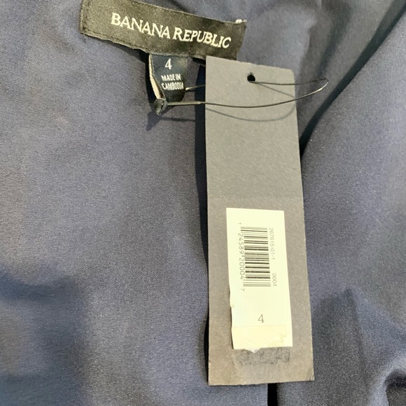 Banana Republic NWT navy circle sheath dress sz 4 - Picture 10 of 12